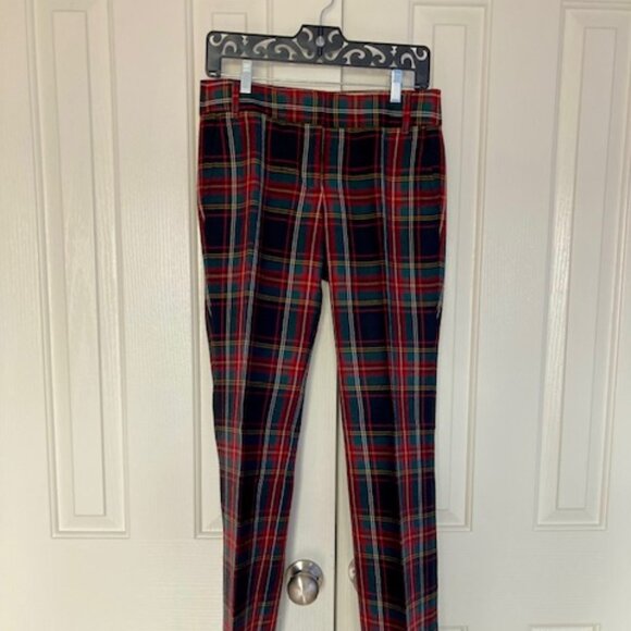 J. Crew Plaid Pants - Fully Lined - Picture 3 of 5